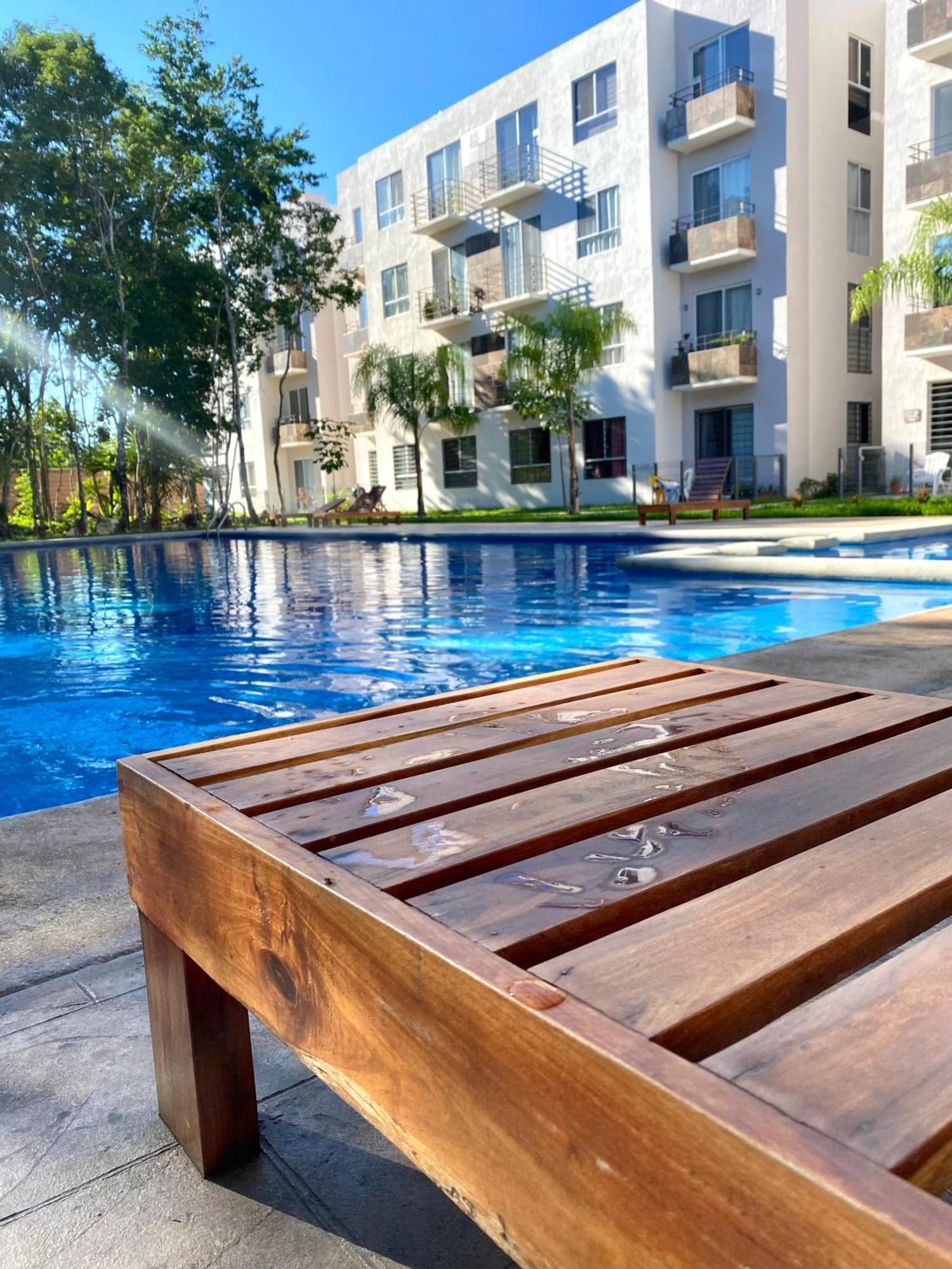 Turquesa, Vive La Magia De La Playa Apartment Playa del Carmen Ngoại thất bức ảnh